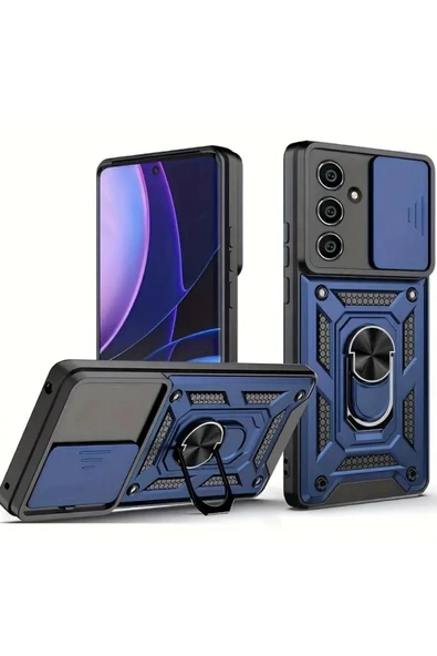 Zipax Samsung Galaxy S25 Plus Kılıf Sürgülü Kamera Korumalı Tank Kapak Azn-SrVega ürün görseli 1