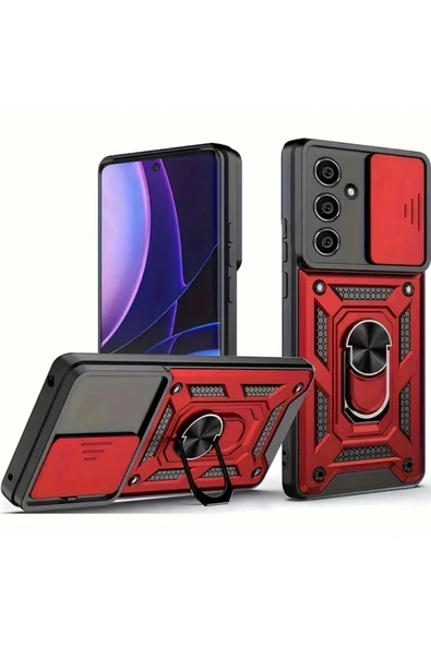 Zipax Samsung Galaxy S25 Plus Kılıf Sürgülü Kamera Korumalı Tank Kapak Azn-SrVega ürün görseli 1