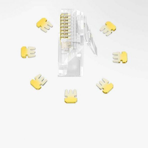 Primex PX-COB8P RJ45 100 Lü Paket Jack - Resim 6