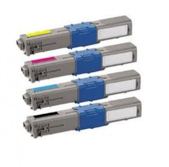 OKI UYUMLU C310/530 MAVİ MUADİL TONER 2.K ürün görseli 1