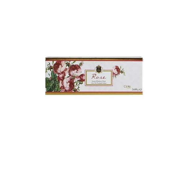 Olivos Gül Parfümlü Sabun 3x100gr ürün görseli 1