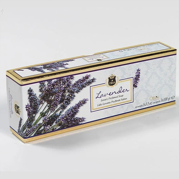 Olivos Lavanta Parfümlü Sabun 3x100gr ürün görseli 1