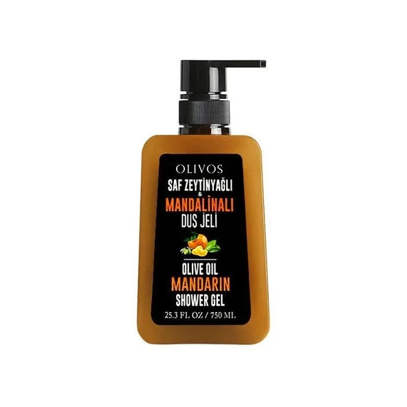 Olivos Zeytinyağlı Mandalinalı Duş Jeli 750 ml ürün görseli 1