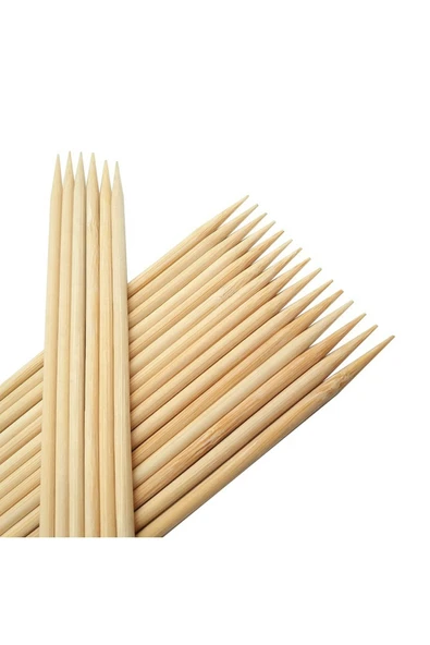 Adipa Xt Bambu Kalın Ahşap Çöp Şiş Çubuğu 35 Cm - 130 Adet ürün görseli 1