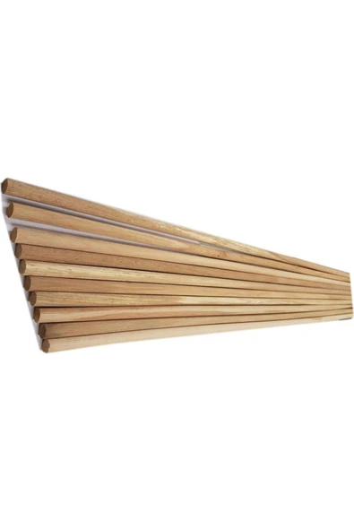 Ahşap Kavela Çubuk 100cm (10 Adet) 8mm ürün görseli 1