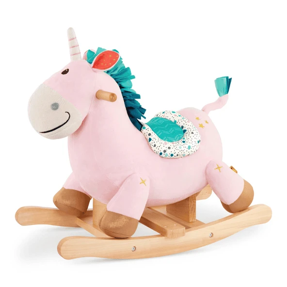 B.Toys Sallanan Unicorn - Pembe - Resim 3