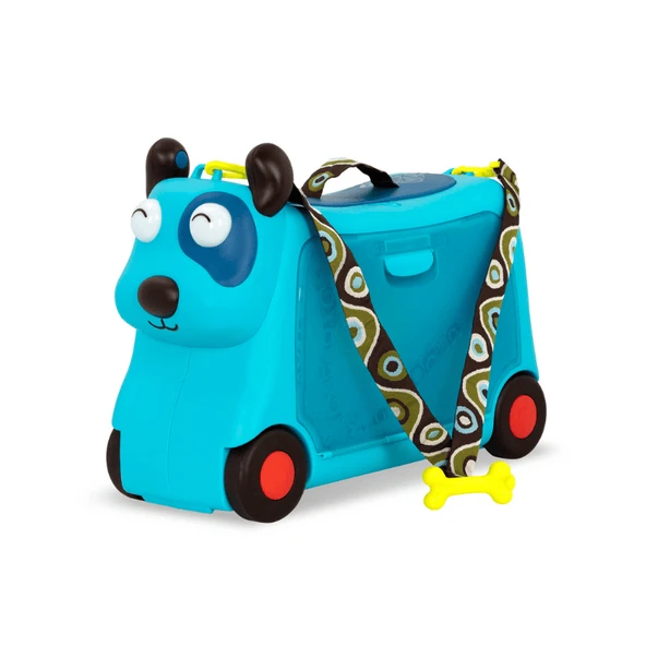 B.Toys Tekerlekli Seyahat Çantası - Mavi ürün görseli 1