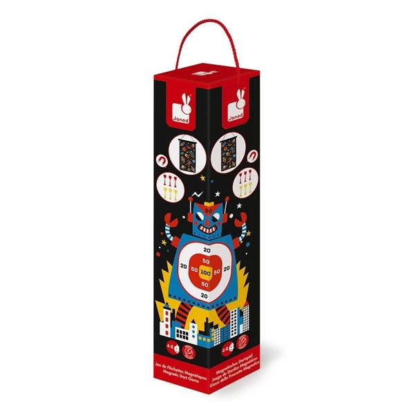 Janod Mıknatıslı Dart Oyunu - Robotlar - Resim 4