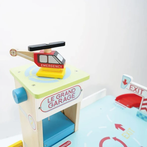 Le Toy Van Le Grand Garaj - Resim 3