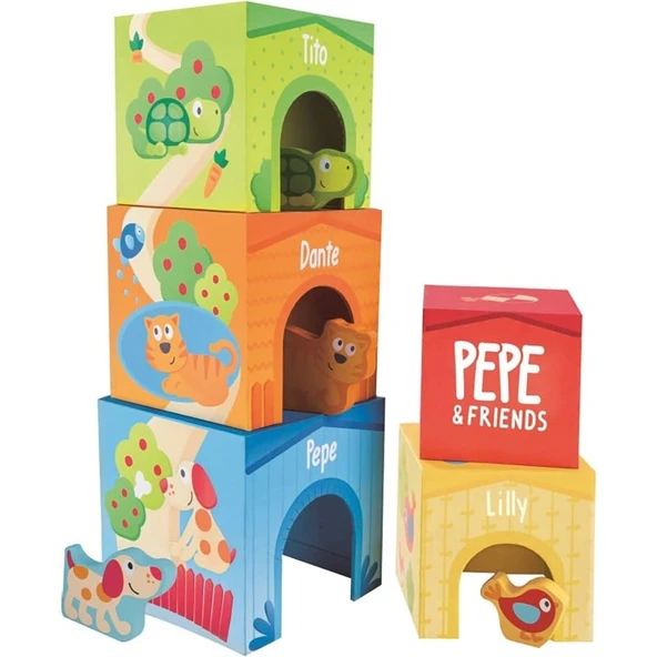 Hape Friendship Tower - Küpler ürün görseli 1