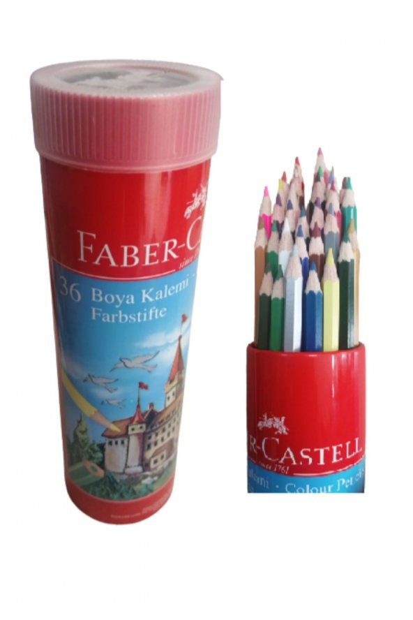 Kuru Boya 36 Renk Teneke Tüp Kuruboya Faber Castell Metal Tüp Kuru Boya 36 Renk ürün görseli 1