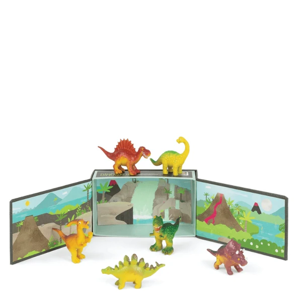 Tiger Tribe Sahneli Hayvan Figürleri - Dinosaurs ürün görseli 1