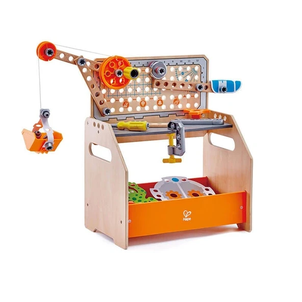 Hape Discovery Bilimsel Oyuncak Çalışma Tezgahı ürün görseli 1