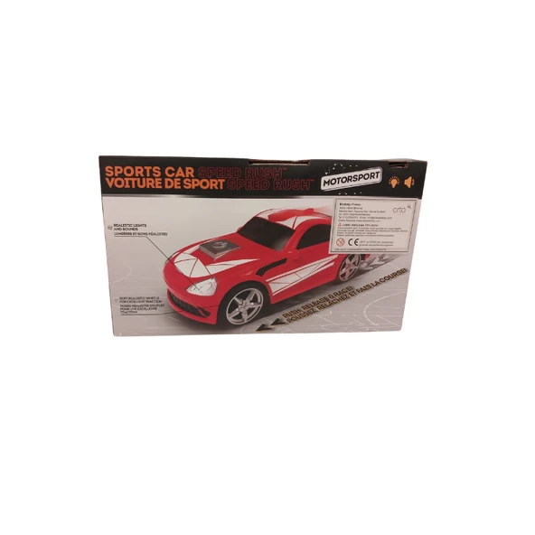 Driven Spor Araba - Kırmızı - Resim 5