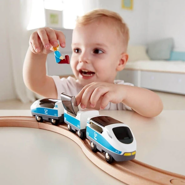 Hape Intercity Oyuncak Yolcu Treni - Resim 3