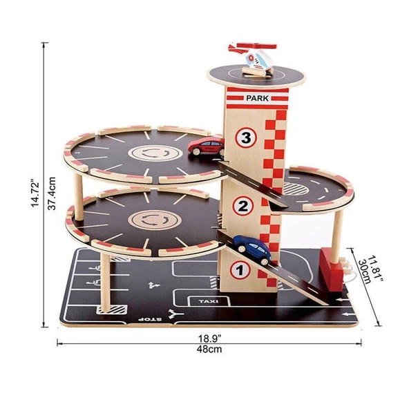 Hape Park & Go Oyuncak Garaj - Resim 6