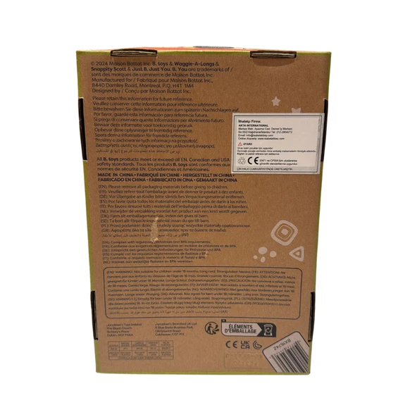 B.Toys Çek Çek - Timsah - Resim 6