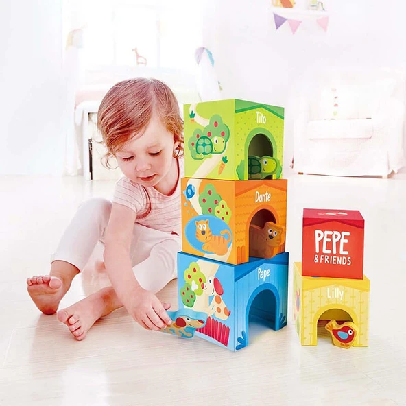 Hape Friendship Tower - Küpler - Resim 3