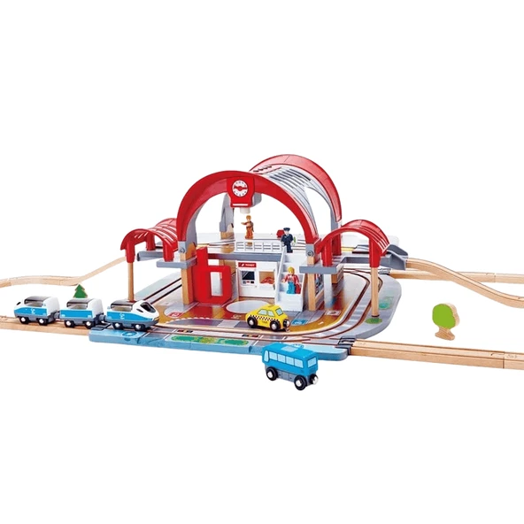 Hape Grand City Oyuncak Tren İstasyonu ürün görseli 1