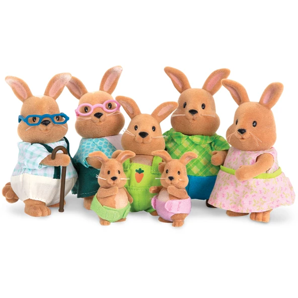 Li'l Woodzeez Geniş Tavşan Ailesi ürün görseli 1