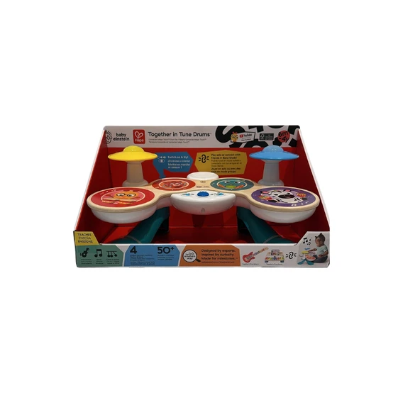 Hape  Baby Einstein Together In Tune Davul - Resim 6