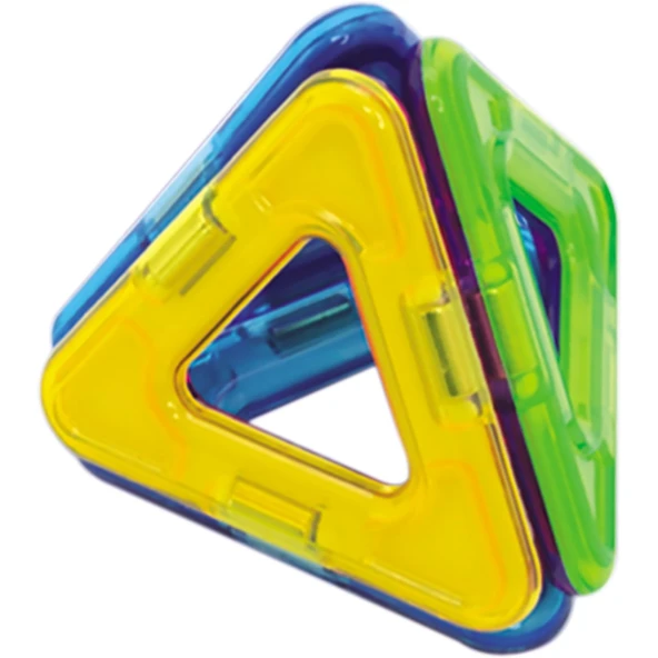Magformers Mıknatıslı Triangle Set - 12 Parça - Resim 6