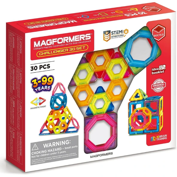 Magformers Mıknatıslı Challenger Set - 30 Parça - Resim 8