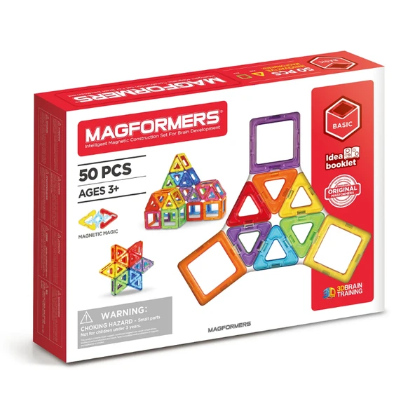 Magformers Mıknatıslı Basic Set - 50 Parça - Resim 2
