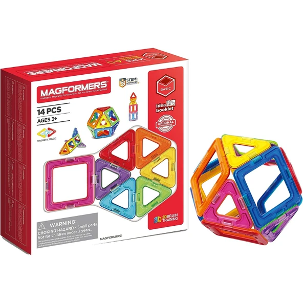 Magformers Mıknatıslı Basic Set - 14 Parça ürün görseli 1