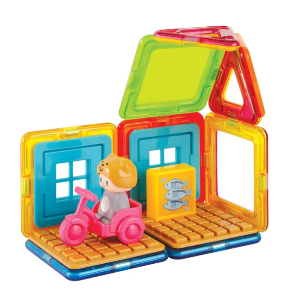 Magformers Mıknatıslı Cube House Set - Penguin - 20 Parça - Resim 6