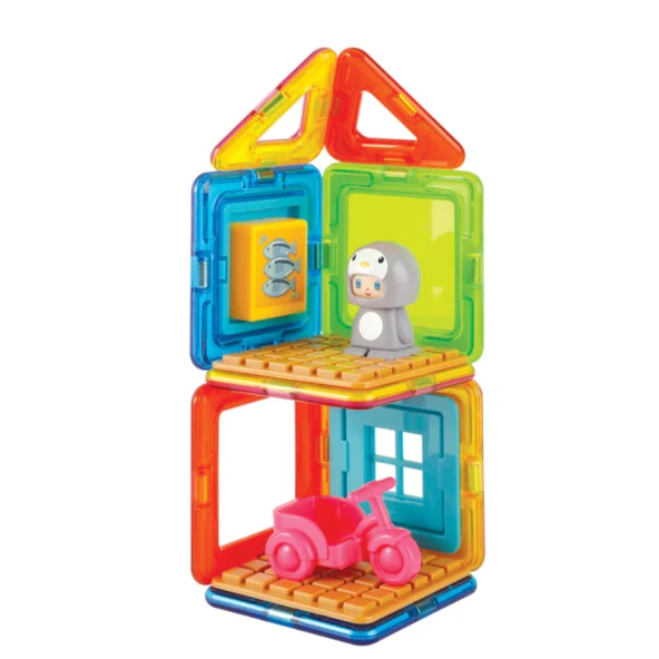 Magformers Mıknatıslı Cube House Set - Penguin - 20 Parça - Resim 2