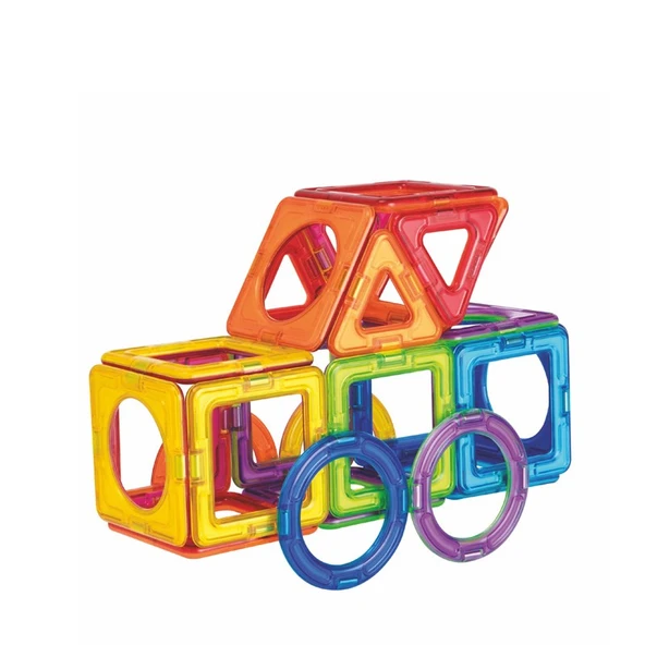 Magformers Mıknatıslı Basic Plus Set - 30 Parça - Resim 5