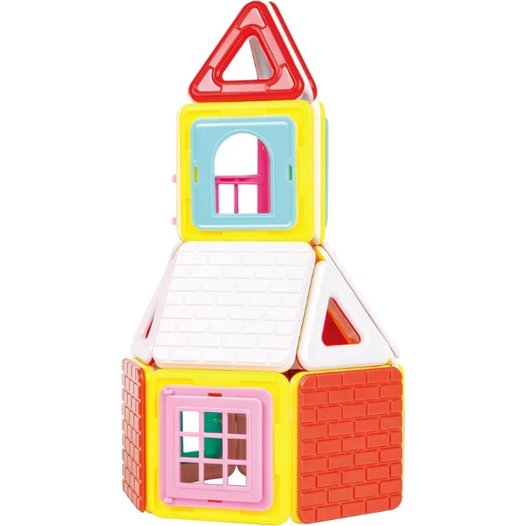 Magformers Mıknatıslı Build Up Set - 50 Parça ürün görseli 1