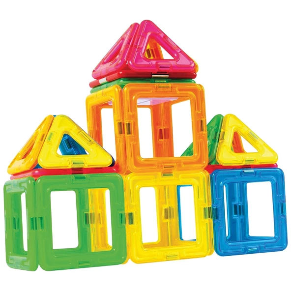 Magformers Mıknatıslı Neon LED Set - 31 Parça - Resim 3