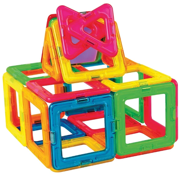 Magformers Mıknatıslı Neon LED Set - 31 Parça - Resim 4