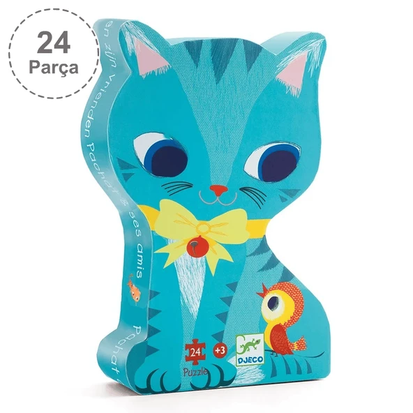 Djeco Dekoratif Puzzle 24 Parça - Pachat And His Friends ürün görseli 1