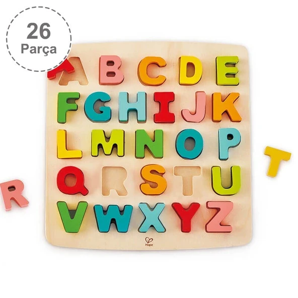 Hape Chunky Puzzle Alfabe Yapbozu ürün görseli 1