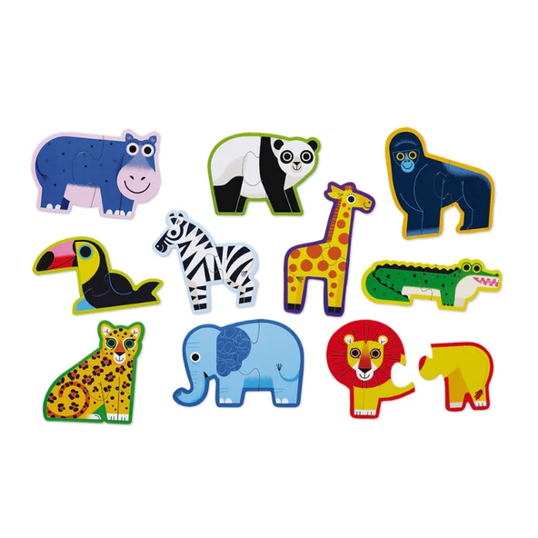 Crocodile Creek İlerleyen Puzzle - Orman - Resim 2