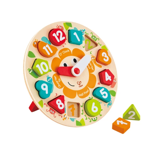 Hape Chunky Saat Yapbozu ürün görseli 1