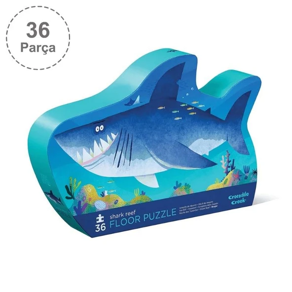 Crocodile Creek Puzzle - 36 Parça - Köpekbalığı Resifi ürün görseli 1