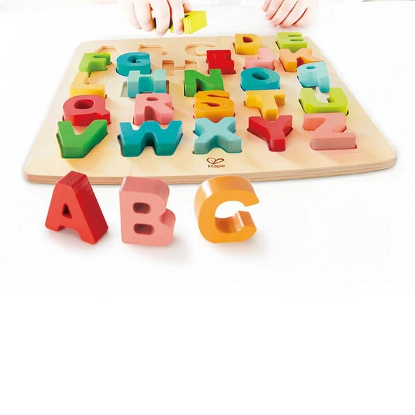 Hape Chunky Puzzle Alfabe Yapbozu - Resim 2