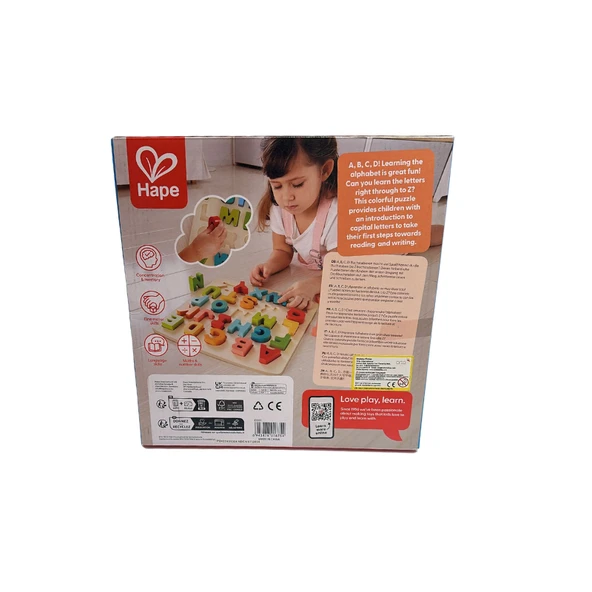Hape Chunky Puzzle Alfabe Yapbozu - Resim 4