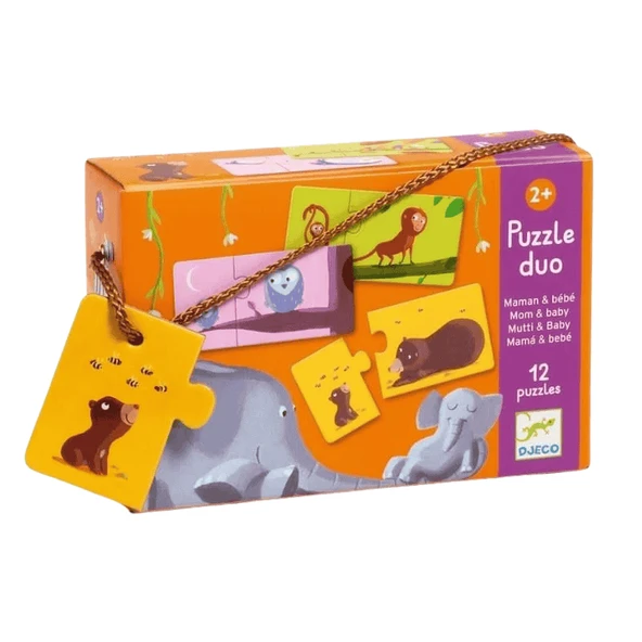 Djeco İkili Puzzle - Duo Mom Baby ürün görseli 1
