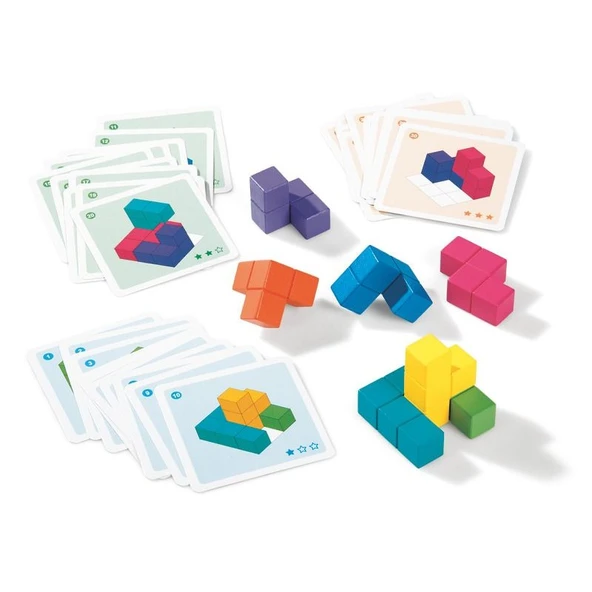 Djeco Kutu Oyunları - Cubissimo - Resim 4