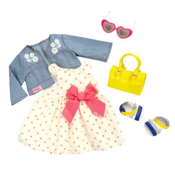 Our Generation Kıyafet - Deluxe Heart Print Dress ürün görseli 1