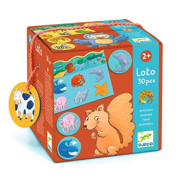 Djeco Tombala Oyunları - Animals Lotto ürün görseli 1