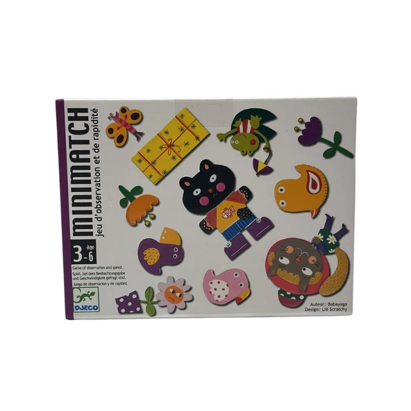 Djeco Kart Oyunları - Minimatch - Resim 3
