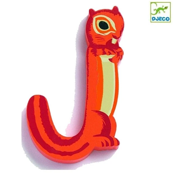 Djeco Harfler - J - Animals Letter ürün görseli 1