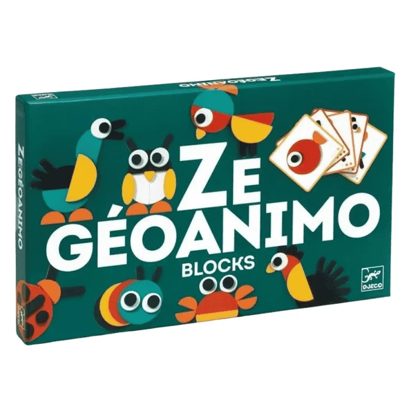 Djeco Beceri Oyunu - Ze Geoanimo ürün görseli 1