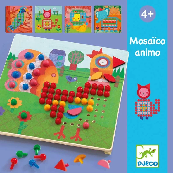Djeco Mozaik Oyunu - Animo - Resim 3
